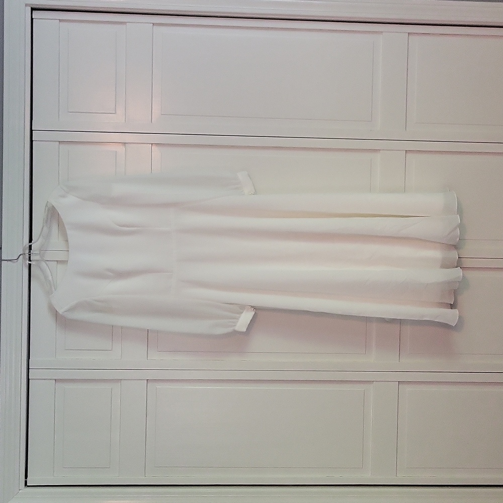 Handmade Wedding Dress - Ankle length - Never Worn - Color: Candlelight- Size: 6